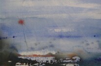 Weite (Aquarell)