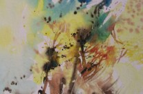 Herbstwind (Aquarell)