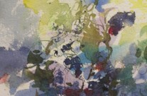 Hortensien (Aquarell)
