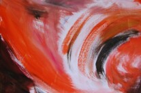 Welle/Energie  (Ölfarbe/Leinwand)