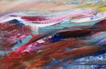 Abstrakt I (Öl/Lwd)
